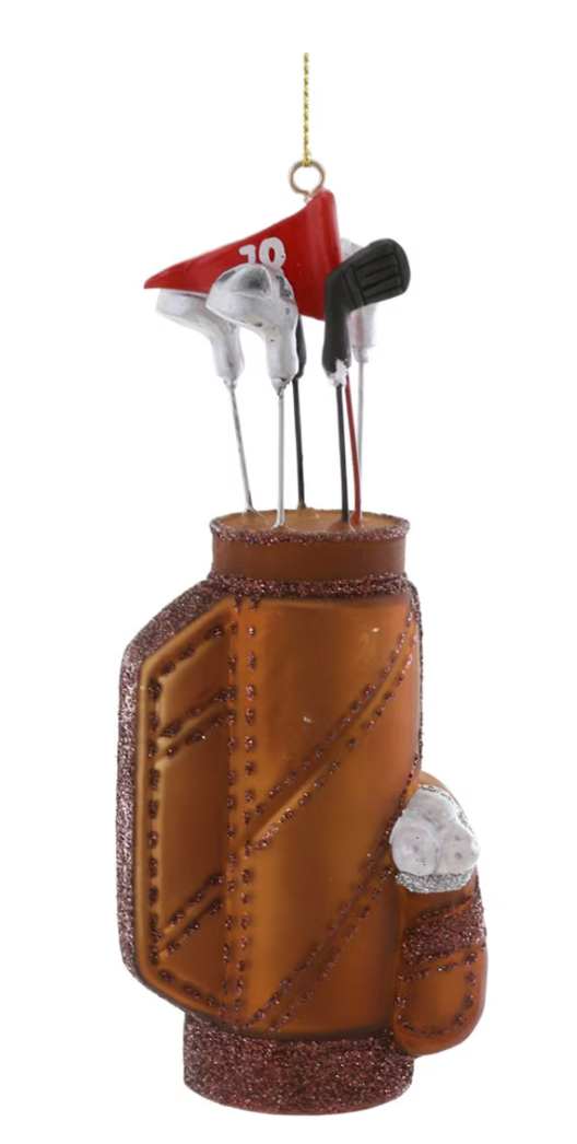 Golf Bag Ornament