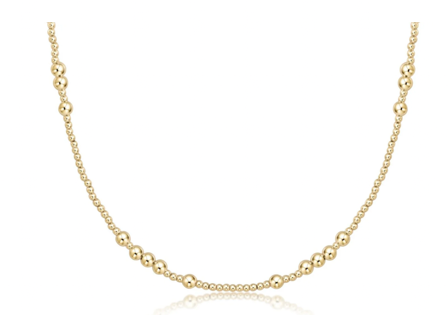 17” choker hope unwritten - gold