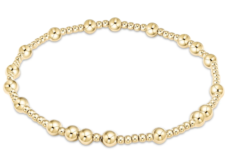 Enewton hope unwritten bracelet - gold, Extends