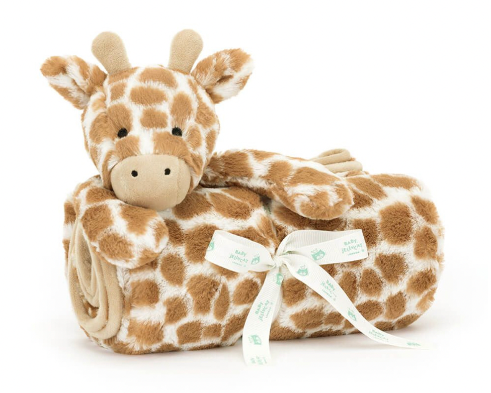 Bashful Giraffe Blankie