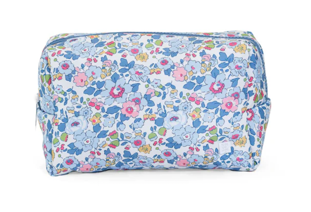 TRVL LUXE PUFFER COSMETIC BAG-Bridgehampton Floral