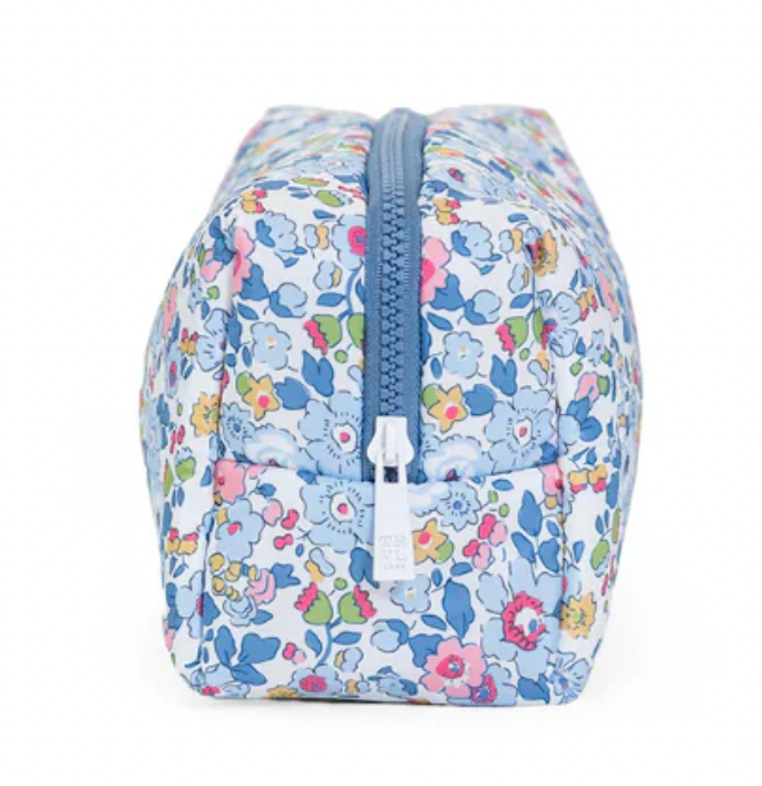 TRVL LUXE PUFFER COSMETIC BAG-Bridgehampton Floral