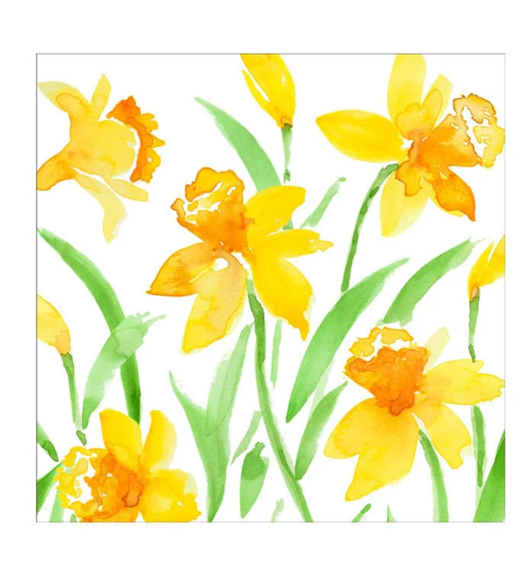 Spring Herald Cocktail Napkin