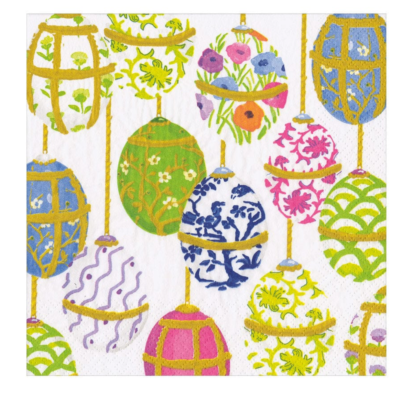Les Oeufs Luncheon Napkin