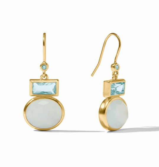 Jolie Midi Earring - Aquamarine Blue