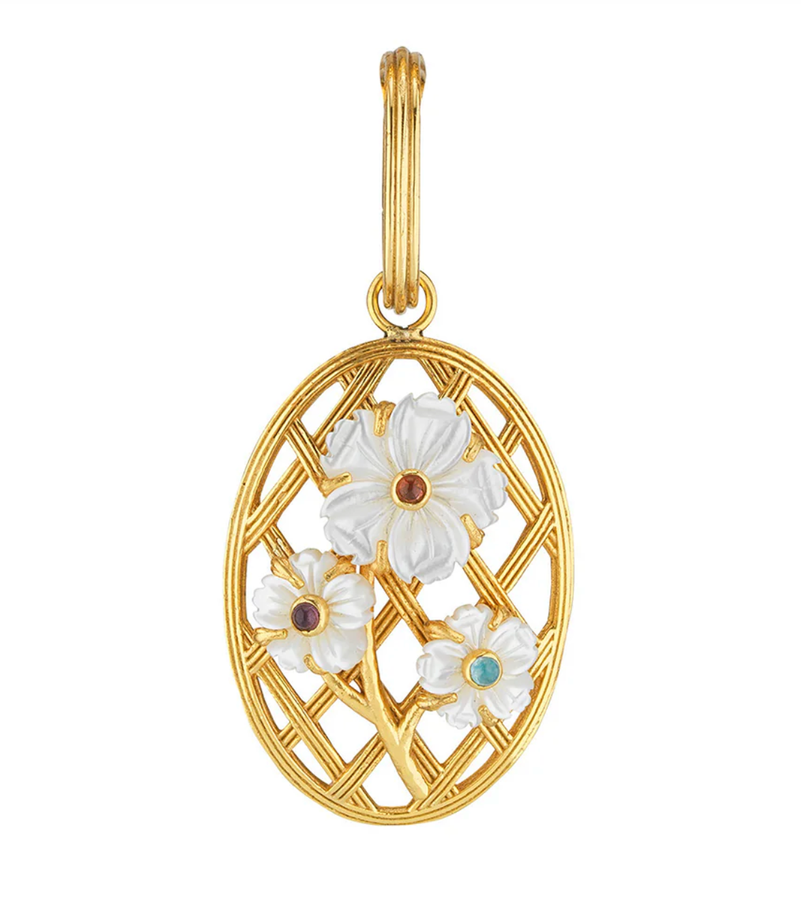 VILLANDRY Lattice Charm/Pendant - Multi