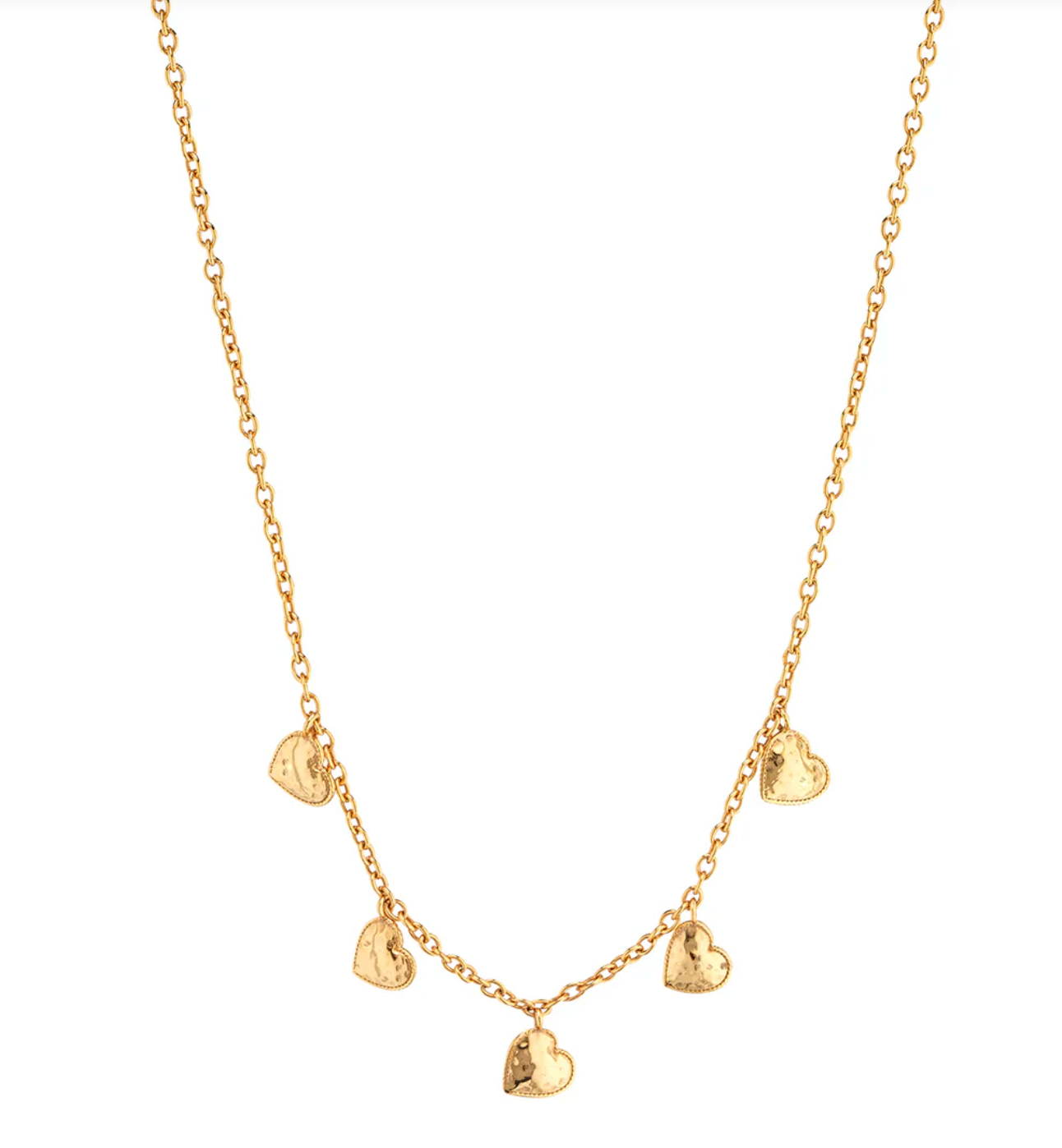 LOVE Heart Multi-Station Necklace