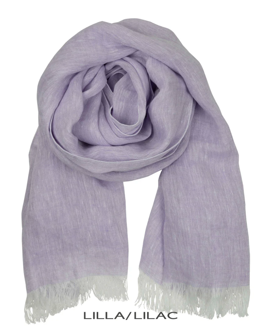Italian Artisan Gauze Linen Scarf