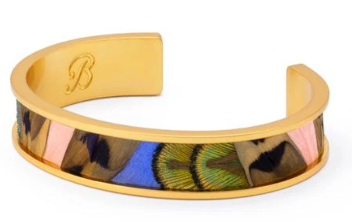 Brackish Shannon Thin Cuff: Gold