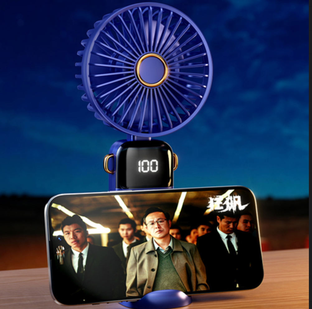 LED digital display fan