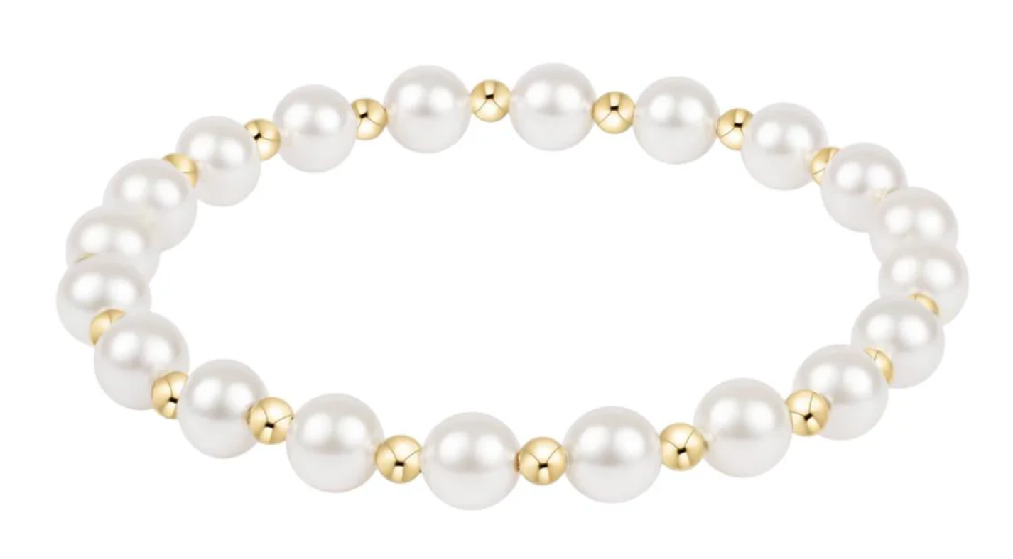 Extends Grateful Pearl 6mm Bracelet