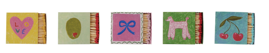 Safety Matches w/ Cute Images