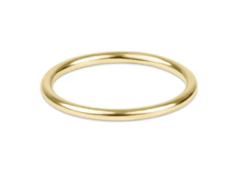 Classic Gold Thin Band Ring