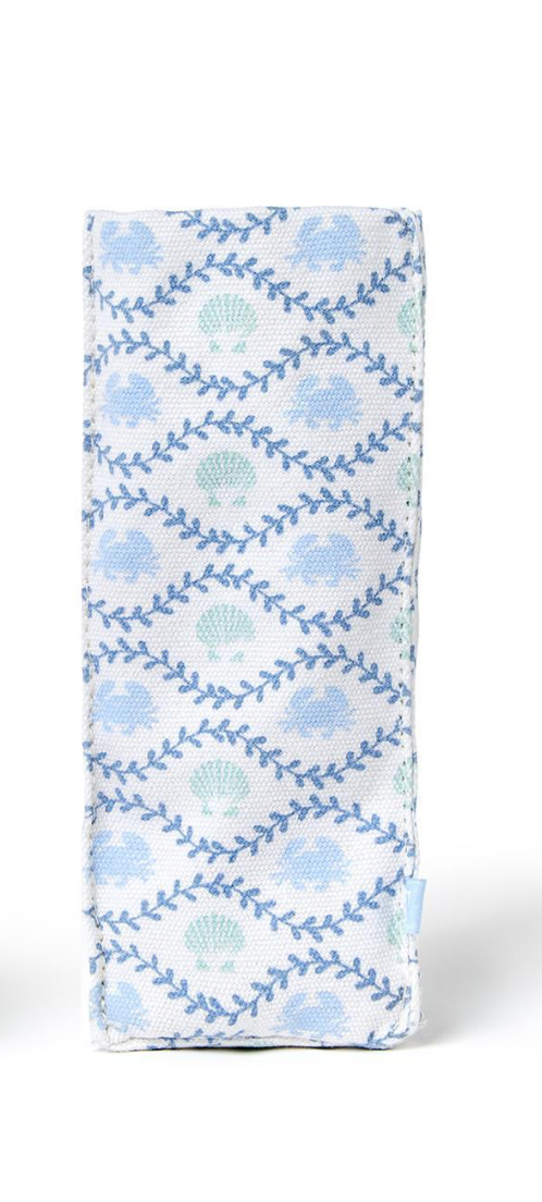 Coastal Print Standing Eyeglasses Holder