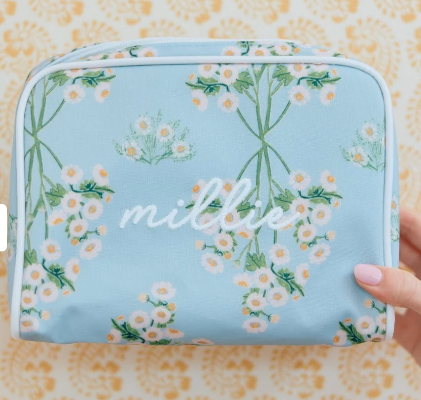 Suzanna Patterned Toiletry Bag