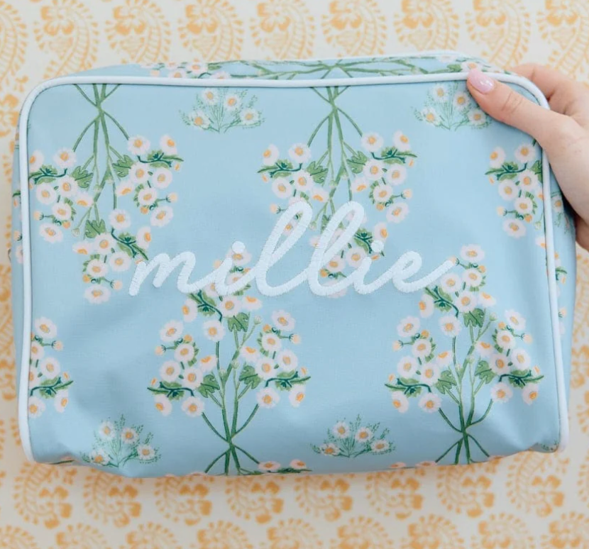 Suzanna Patterned Toiletry Bag
