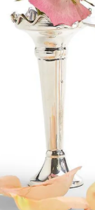 Bagatelles Single Stem Vase - Silver-Plated Brass