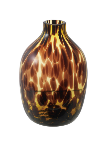 Tortoise Glass Vase