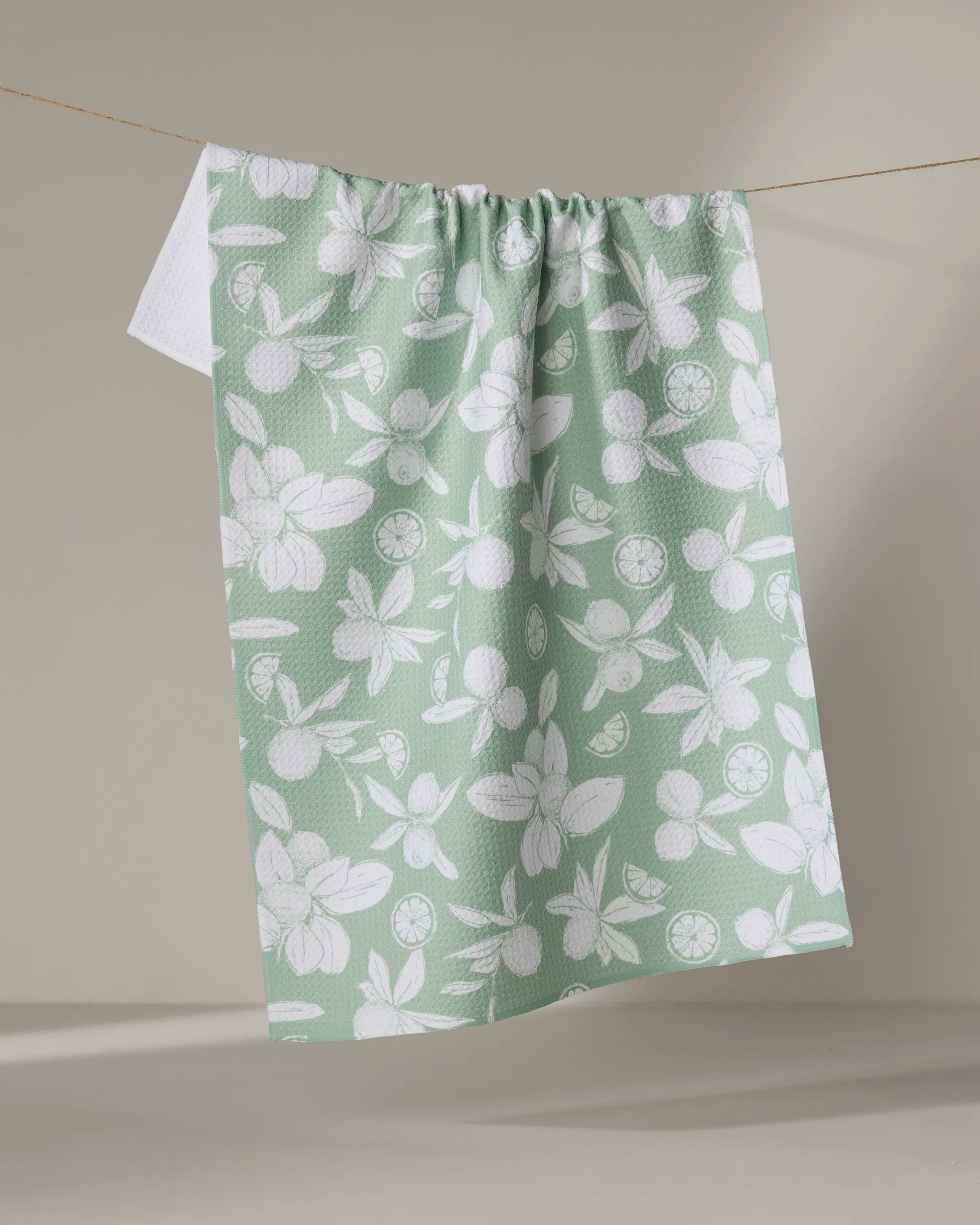 Summer Limes Tea Towel