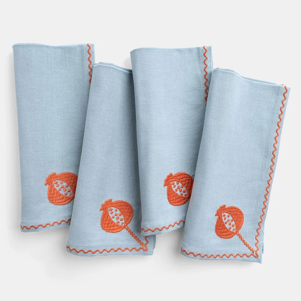 Crewel Cloth Napkin | Set of 4