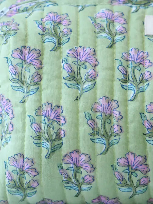 Freshleaf pinkfloral travel/make up/organizer/