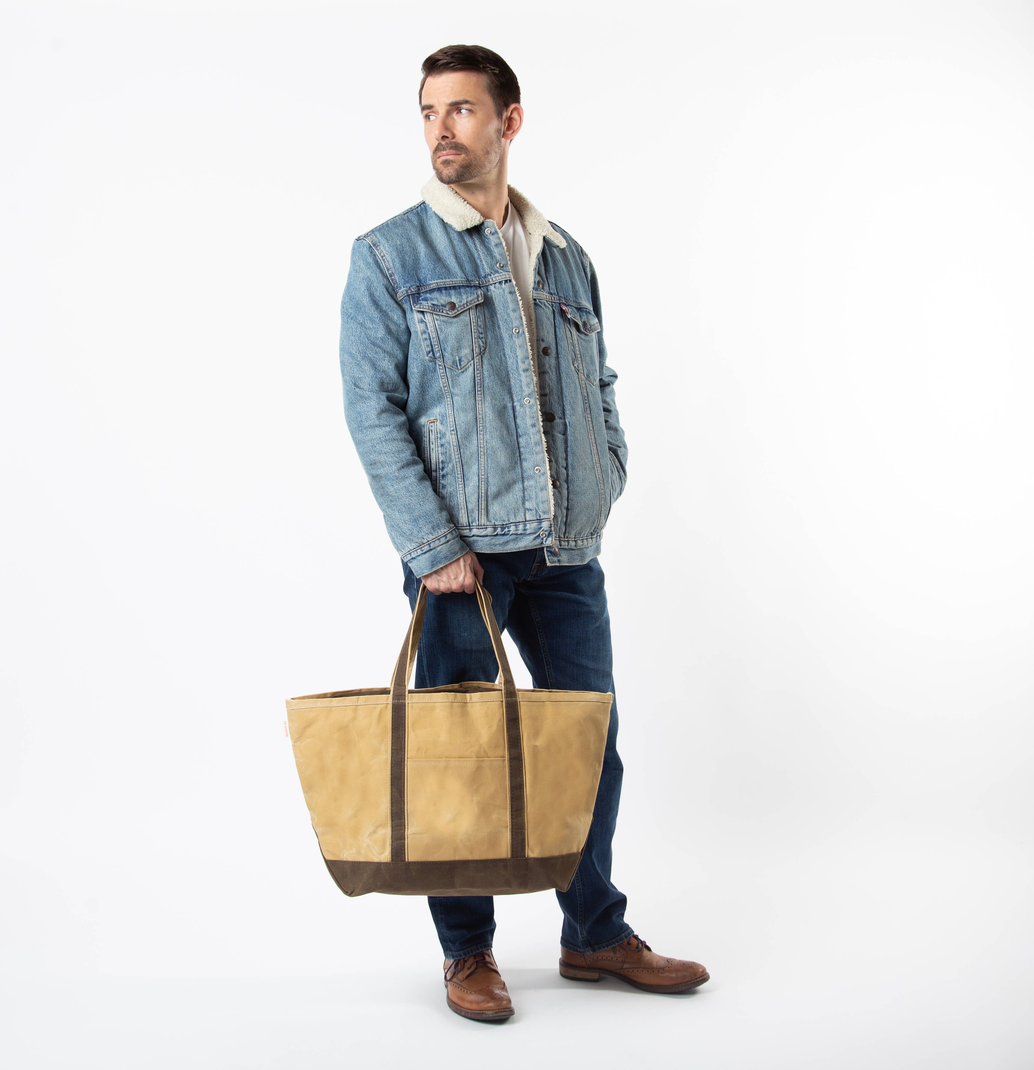 Waxed Large Classic Tote