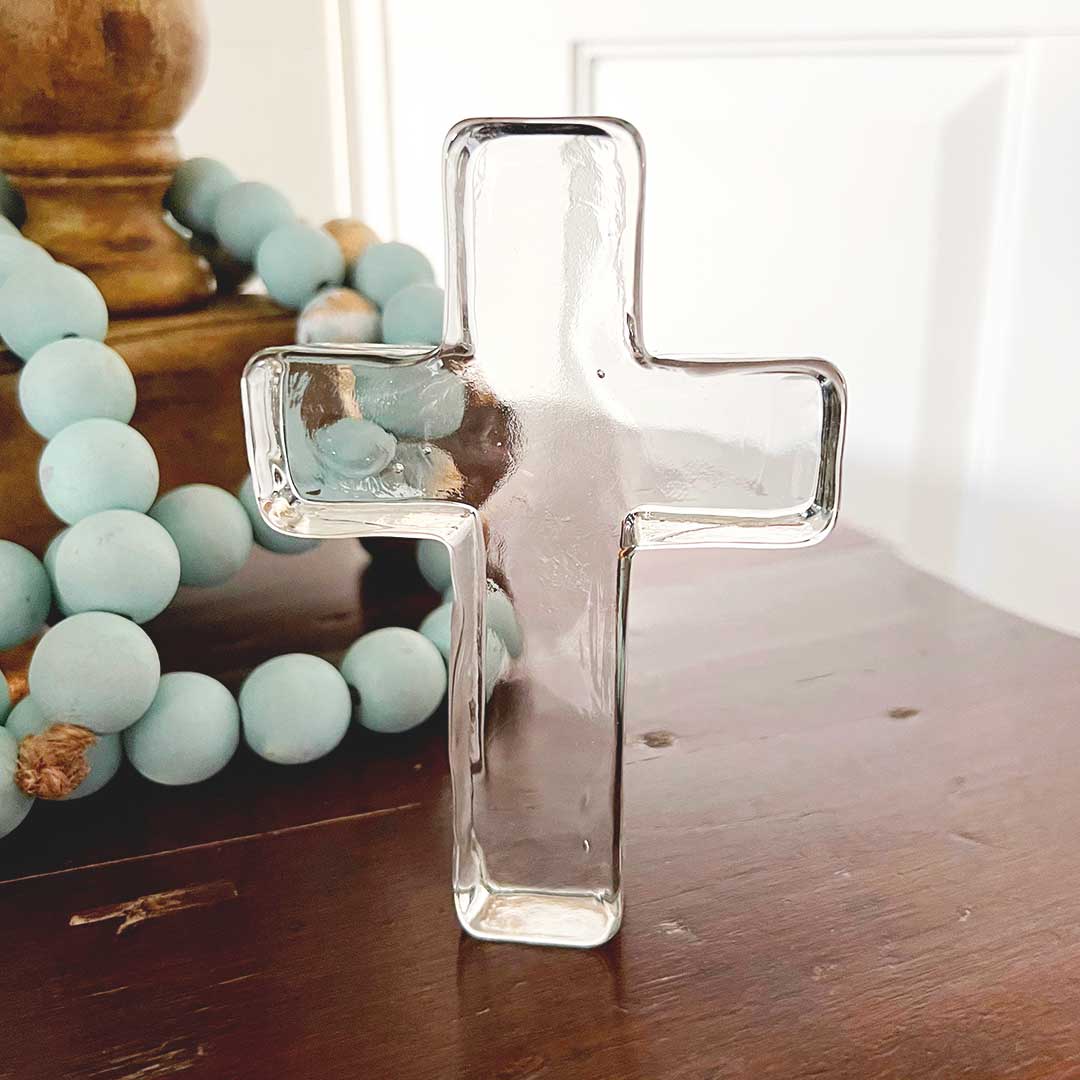 Glass Cross Occasion Gift Box