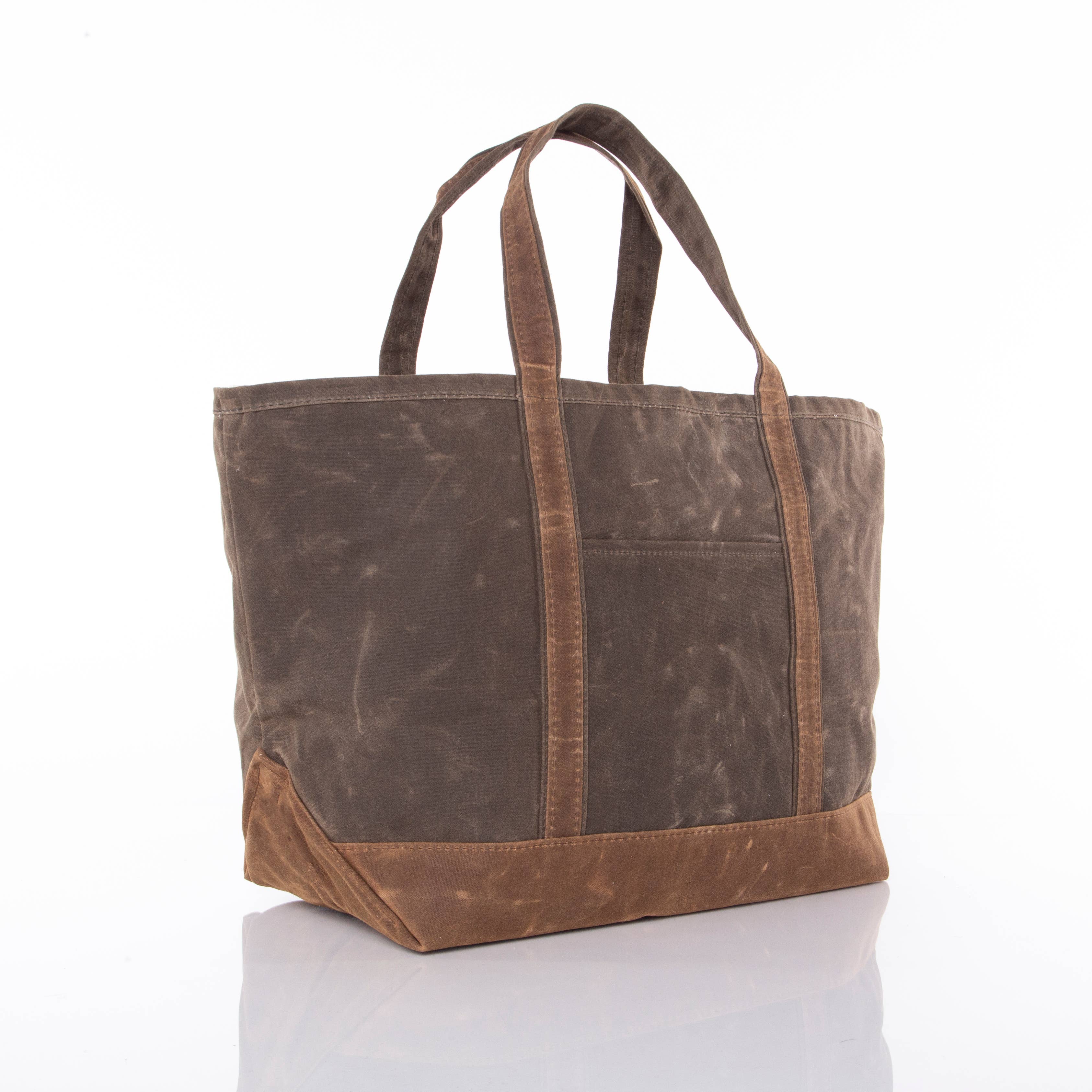 Waxed Large Classic Tote