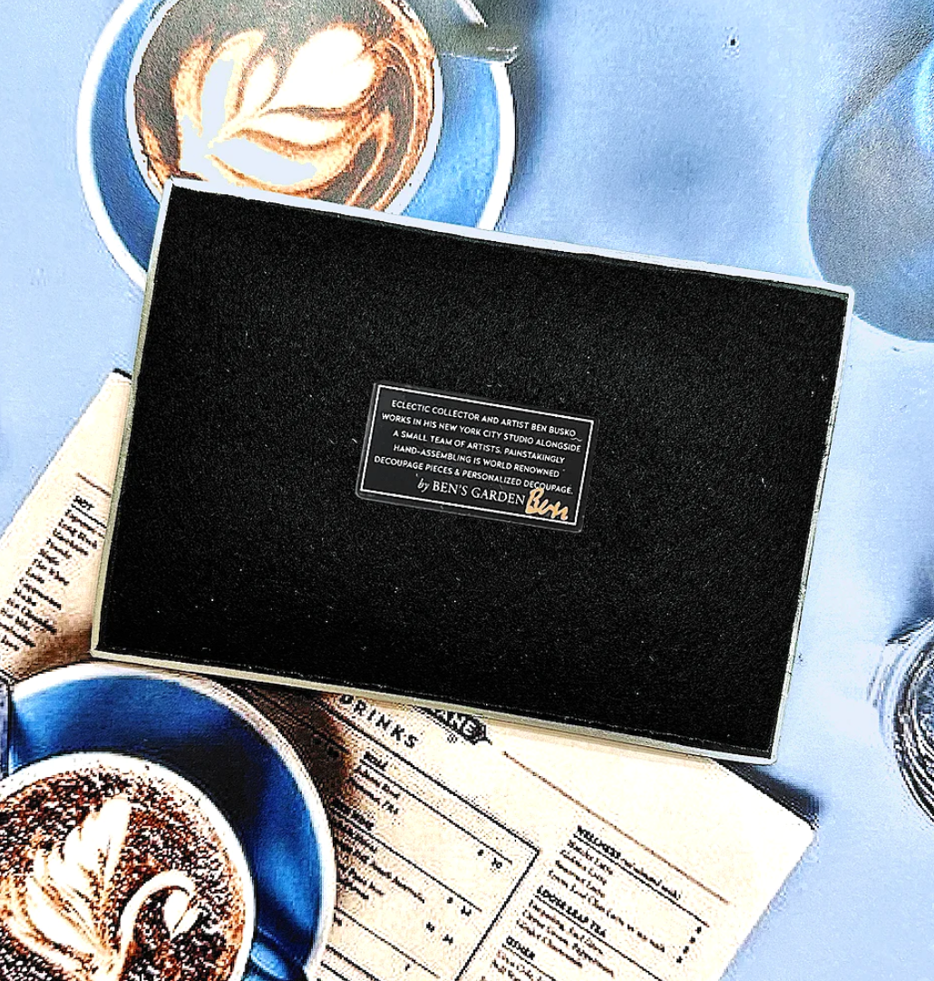 If Friends Were Flowers Decoupage Glass Tray