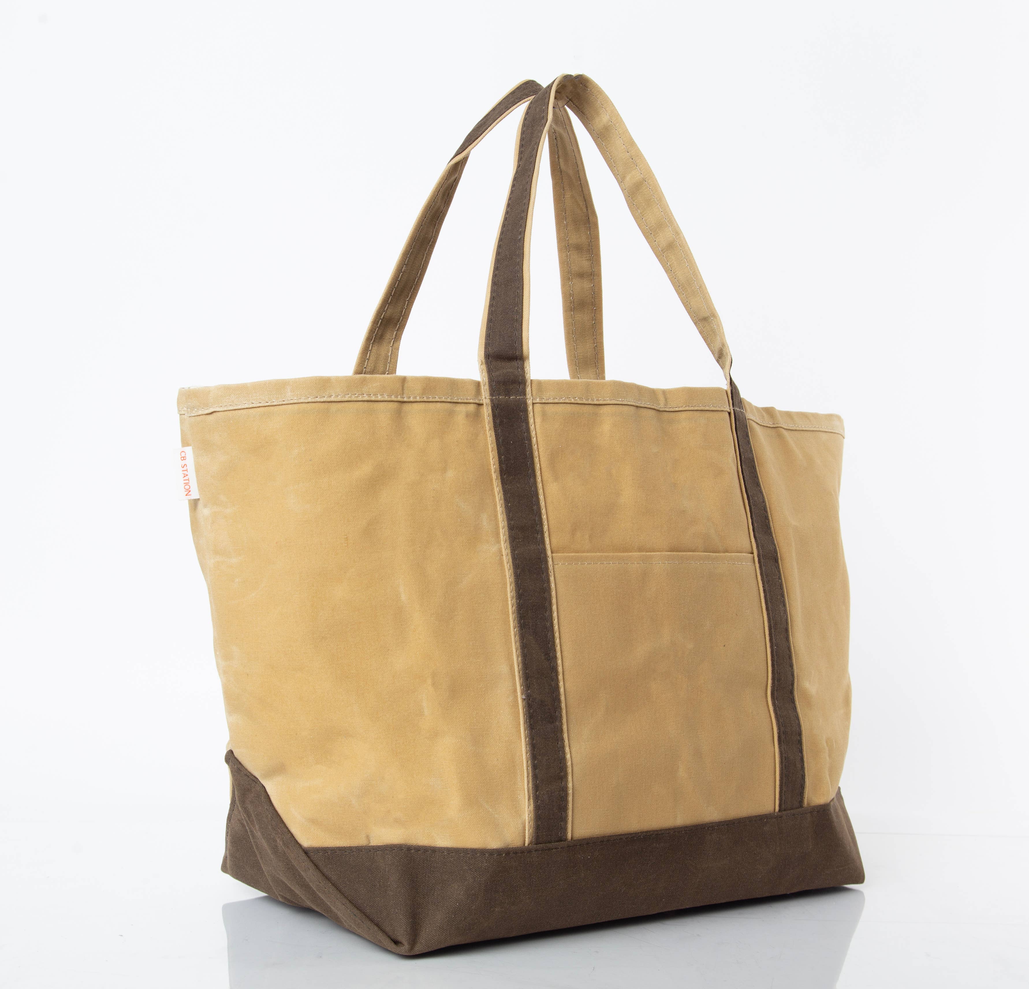 Waxed Large Classic Tote