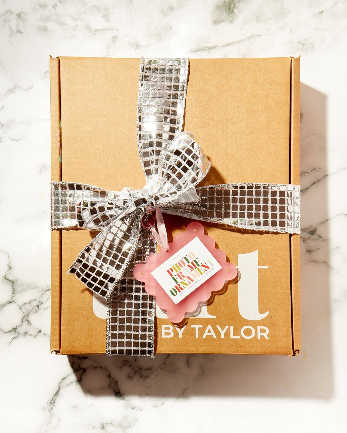 Light Pink Frame Ornament