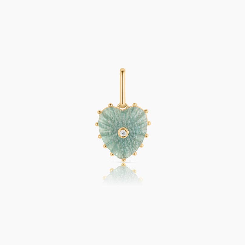 Isabel Amazonite Charm