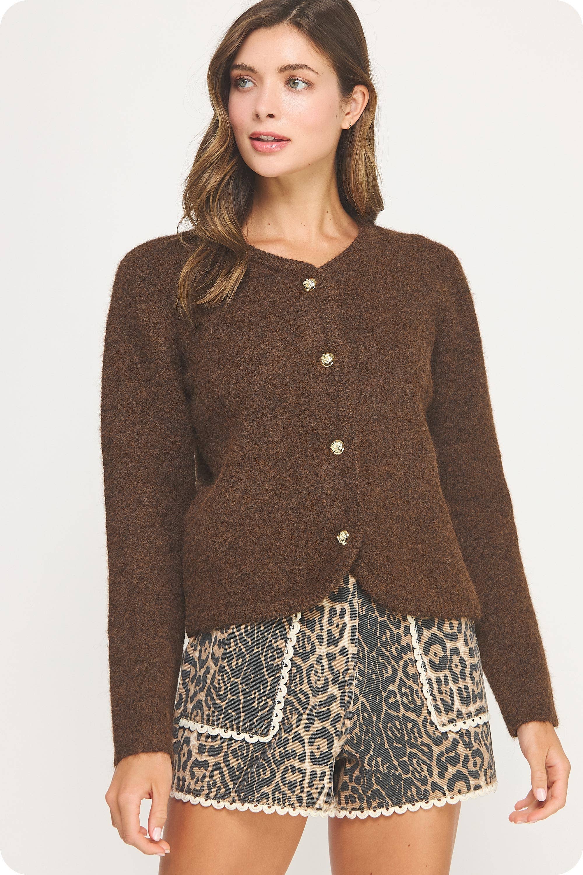 Button Down Cardigan