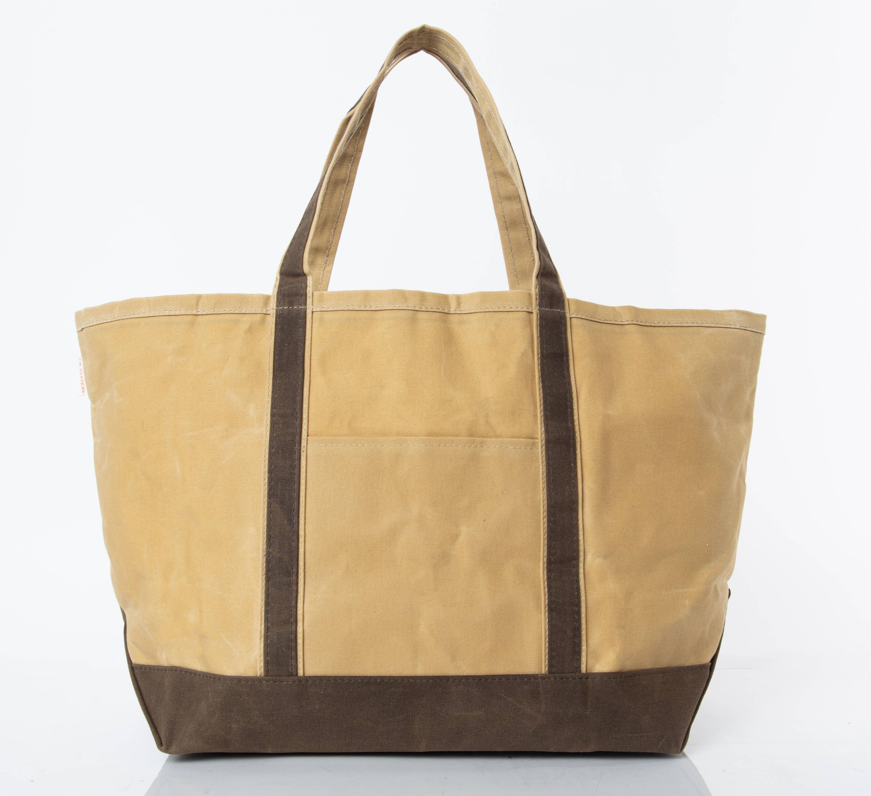 Waxed Large Classic Tote