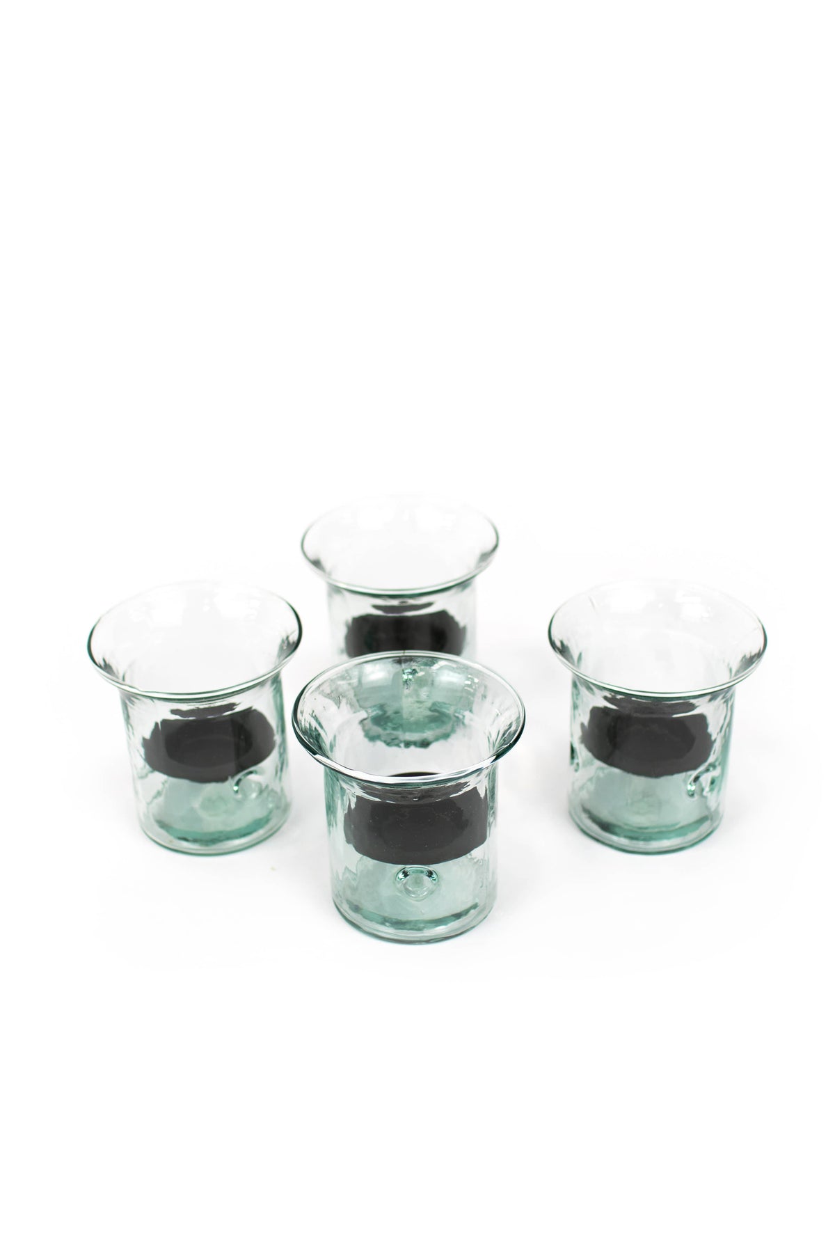 Recycled Glass Mini Votive Cylinder