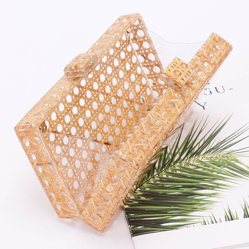 Acrylic Bamboo Case Bag