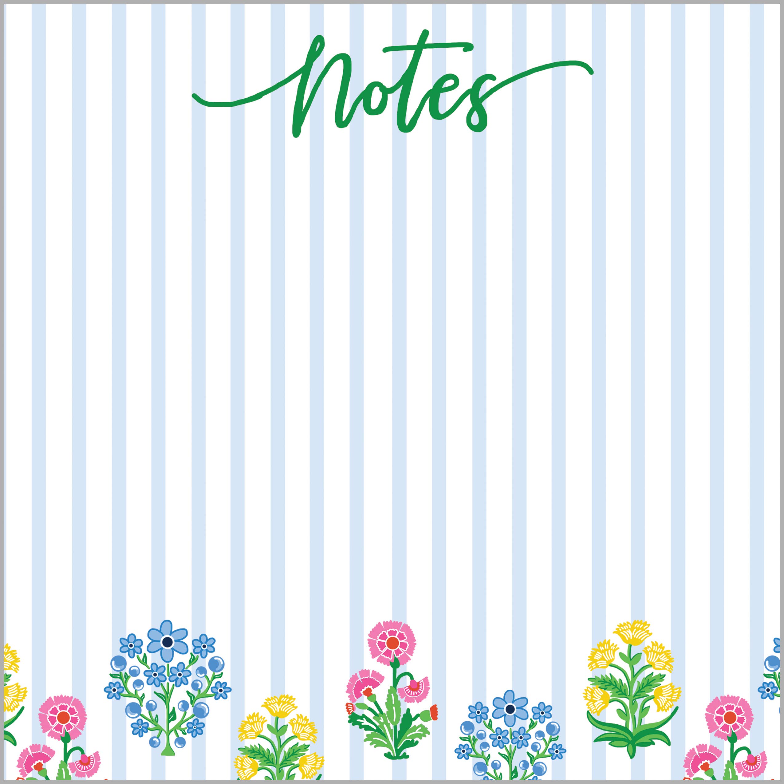 Coco Block Print Slab Notepad