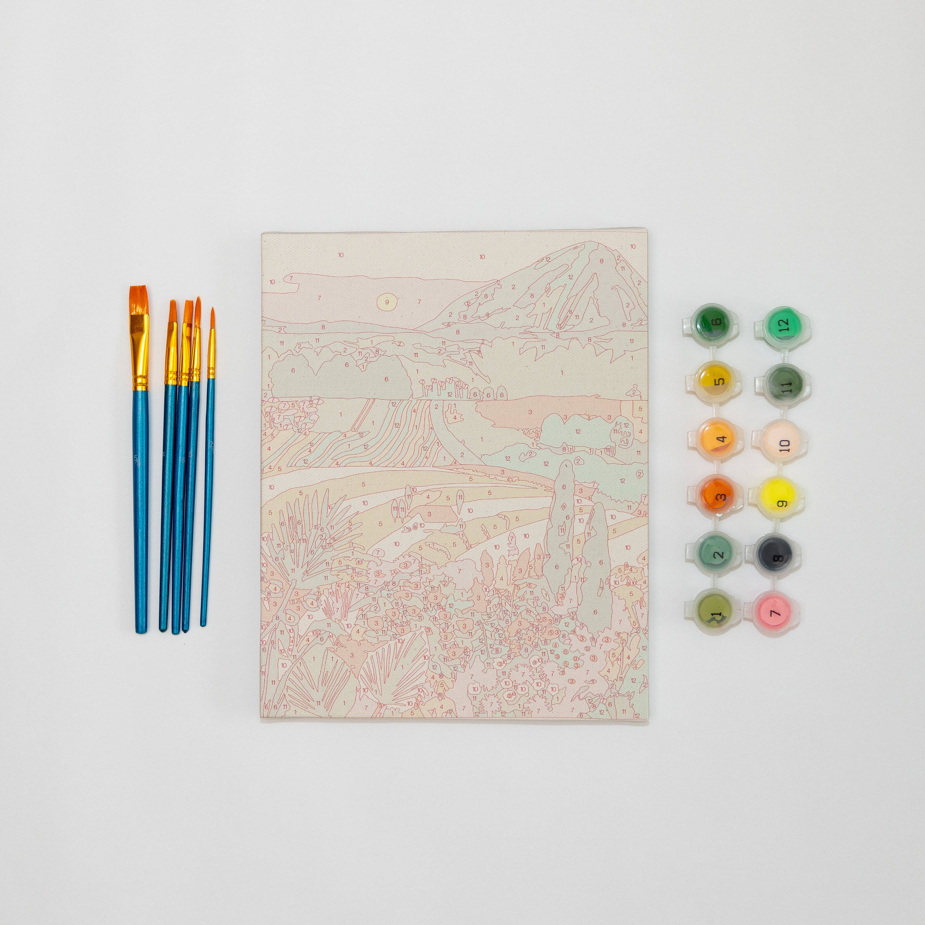 Italian Countryside by Hebe Studio Paint by Numbers Framed M