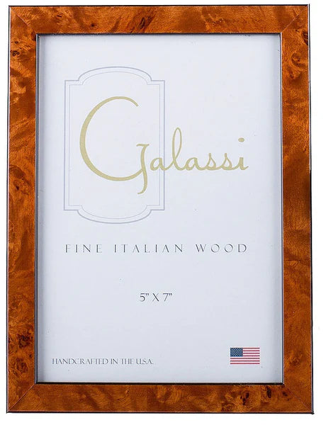Brown Burl Picture Frame