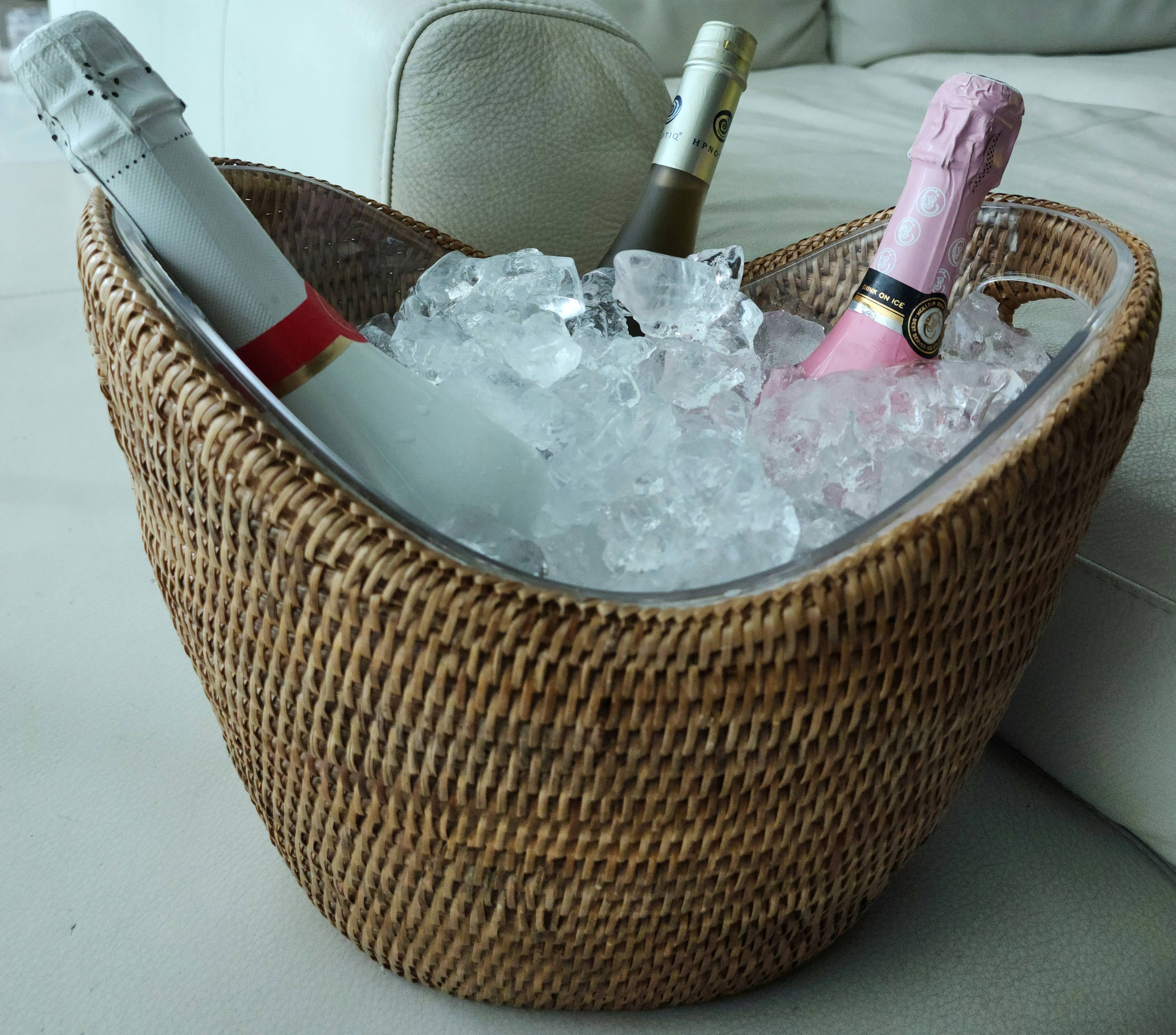Champagne Bucket with Acrylic Insert