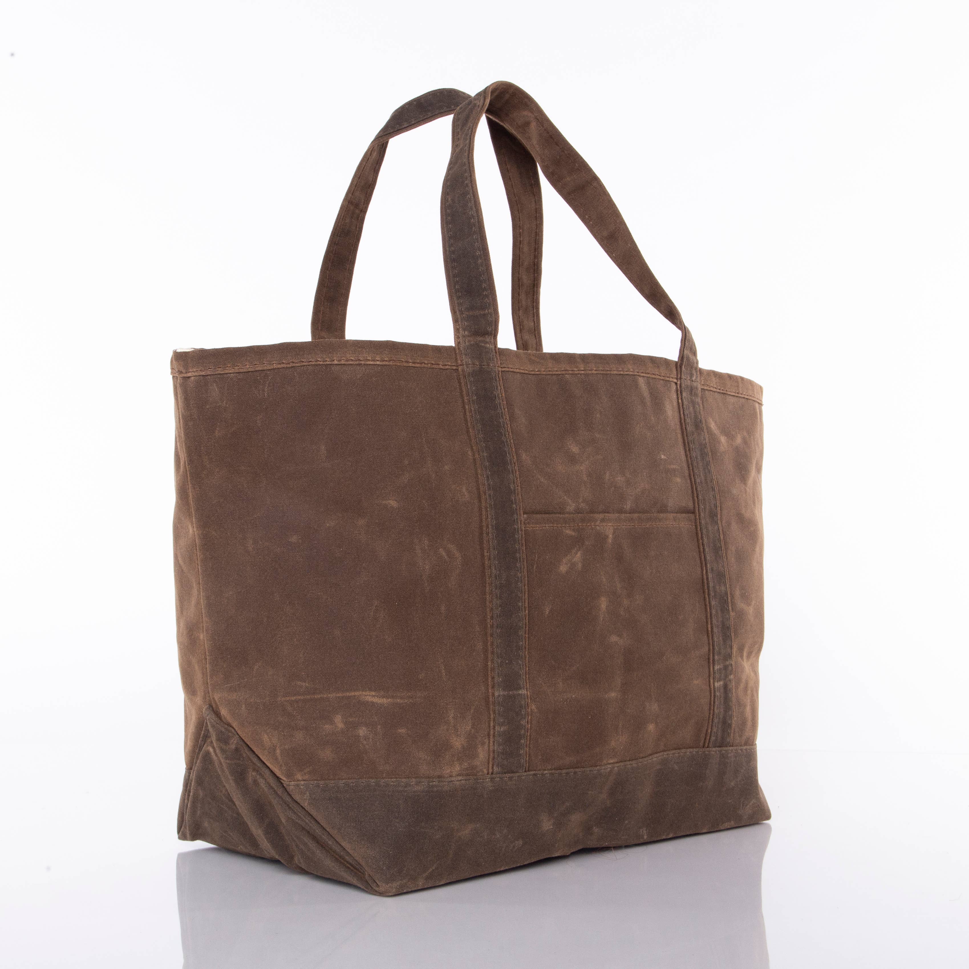Waxed Large Classic Tote