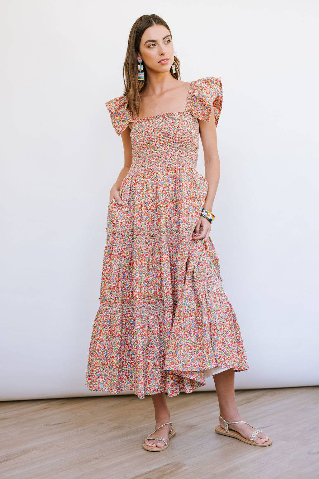 Caroline Flower Rio Dress