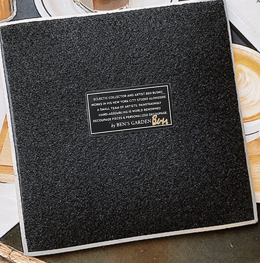 May Your Home Be A Place Where Love Decoupage Glass Tray