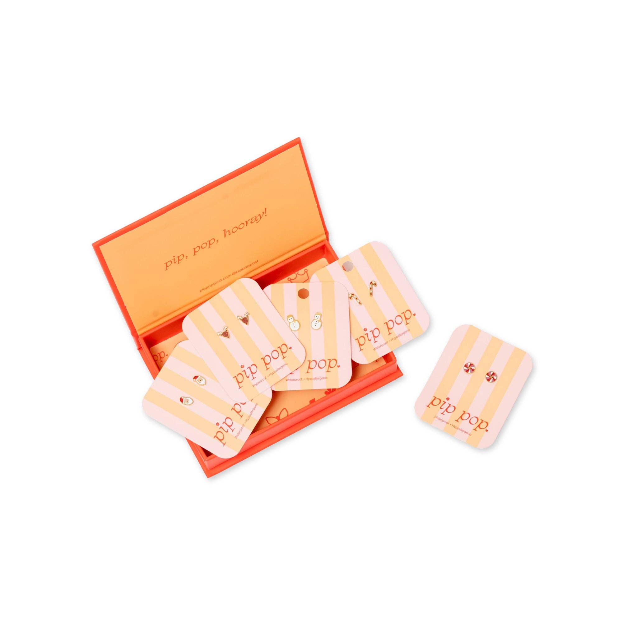 Holiday Pip Pop Post Earrings