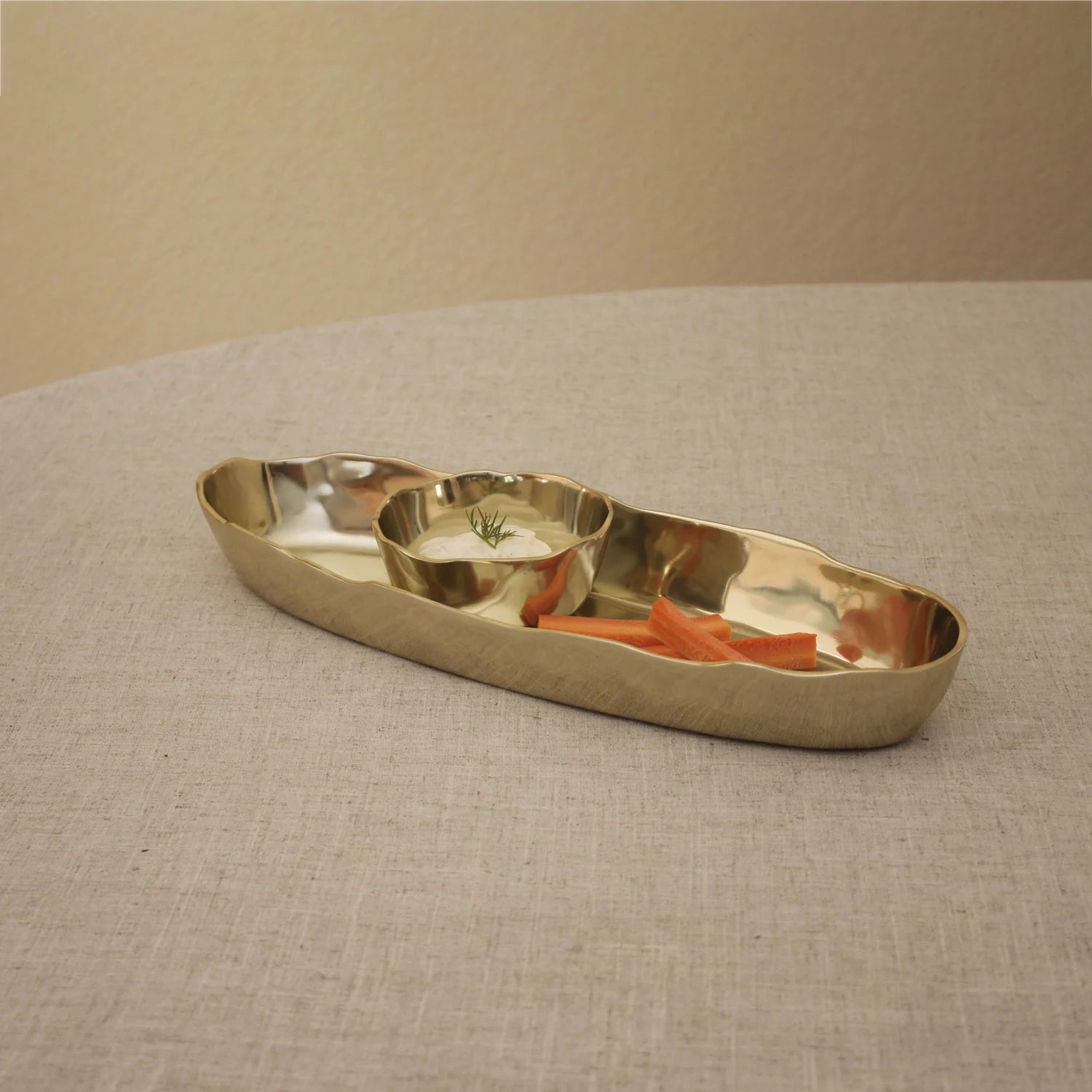 SIERRA MODERN Brooklyn Deep Oval Chip and Dip