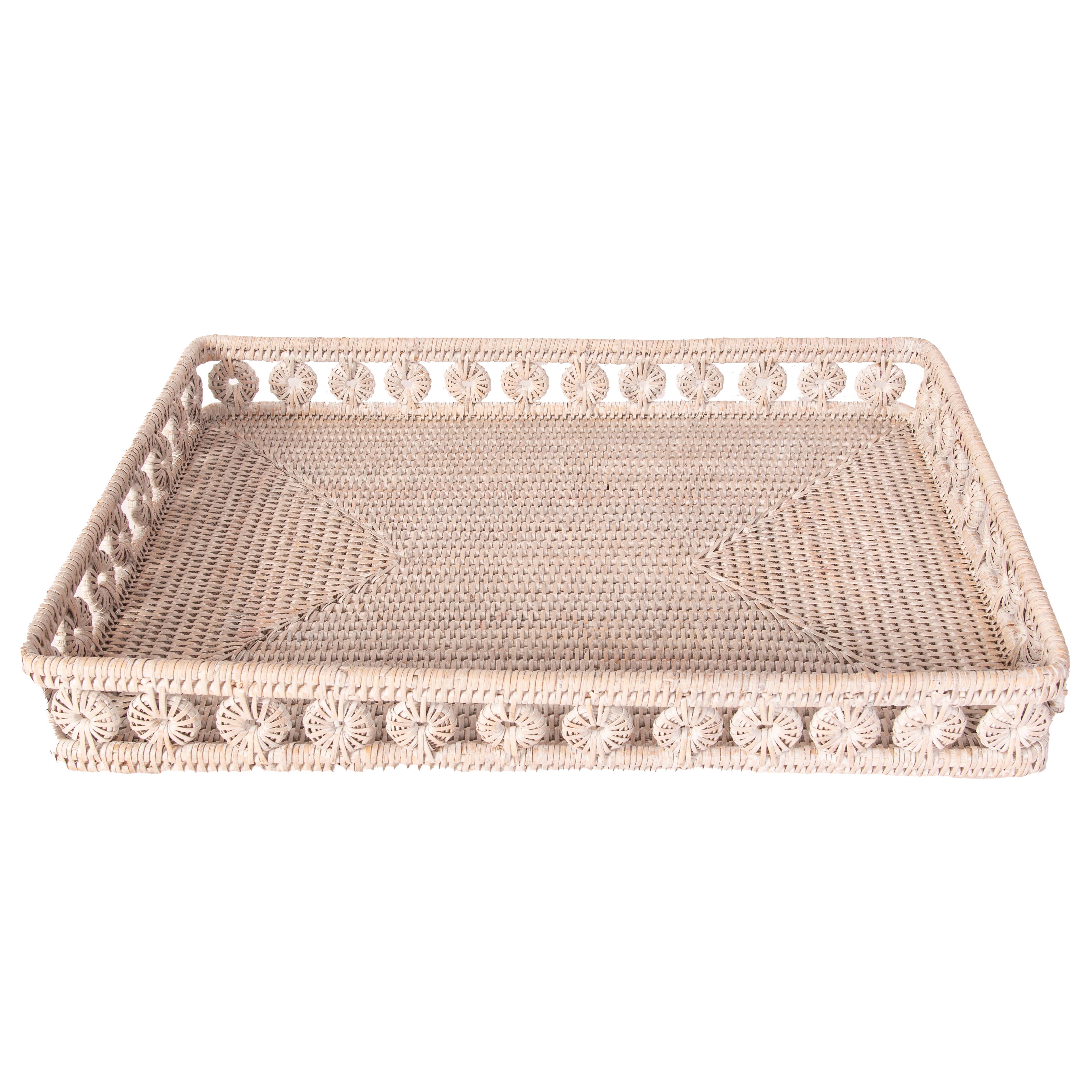 Artifacts Rattan™ Inna Design Rectangular Tray