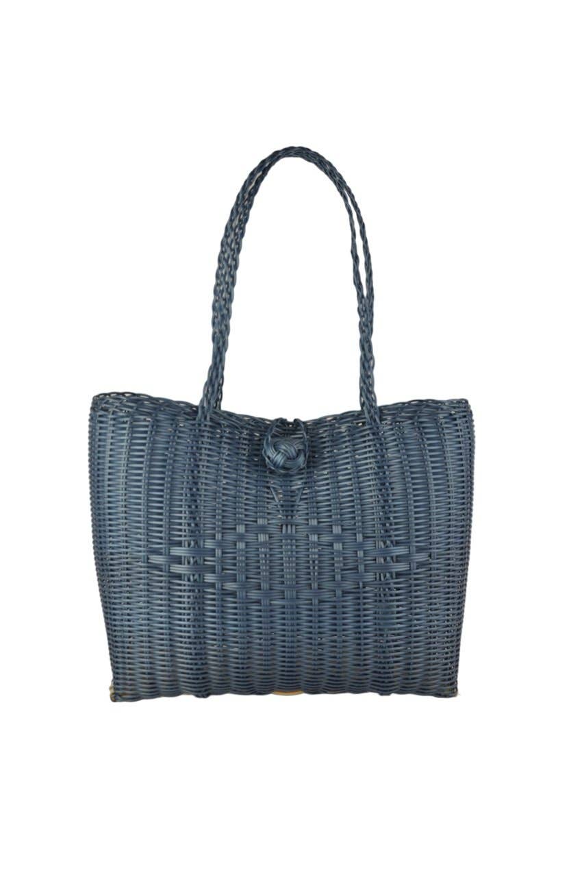 Small, Solid in Fog Blue