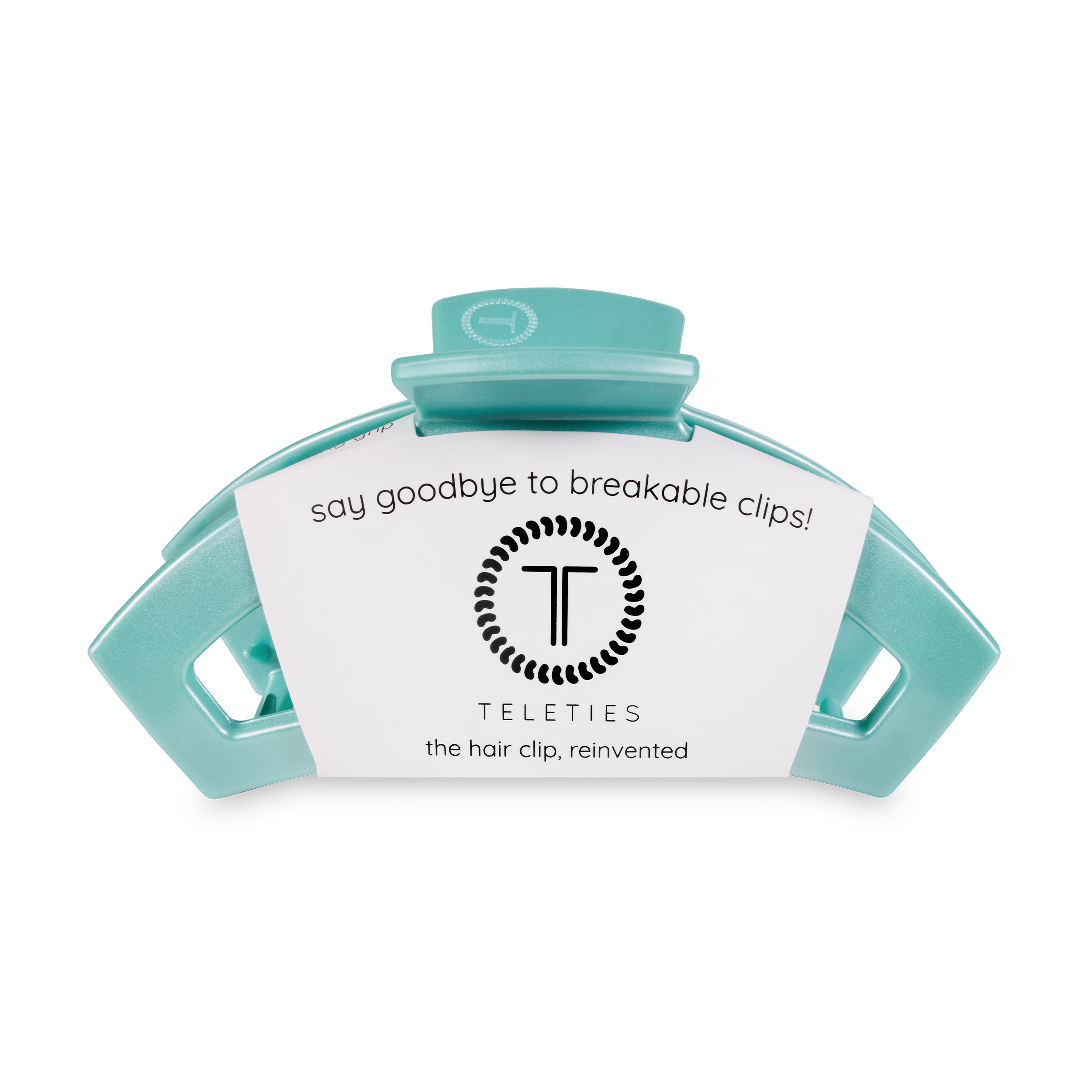 Open Hair Clip | Medium | Totally Turquoise
