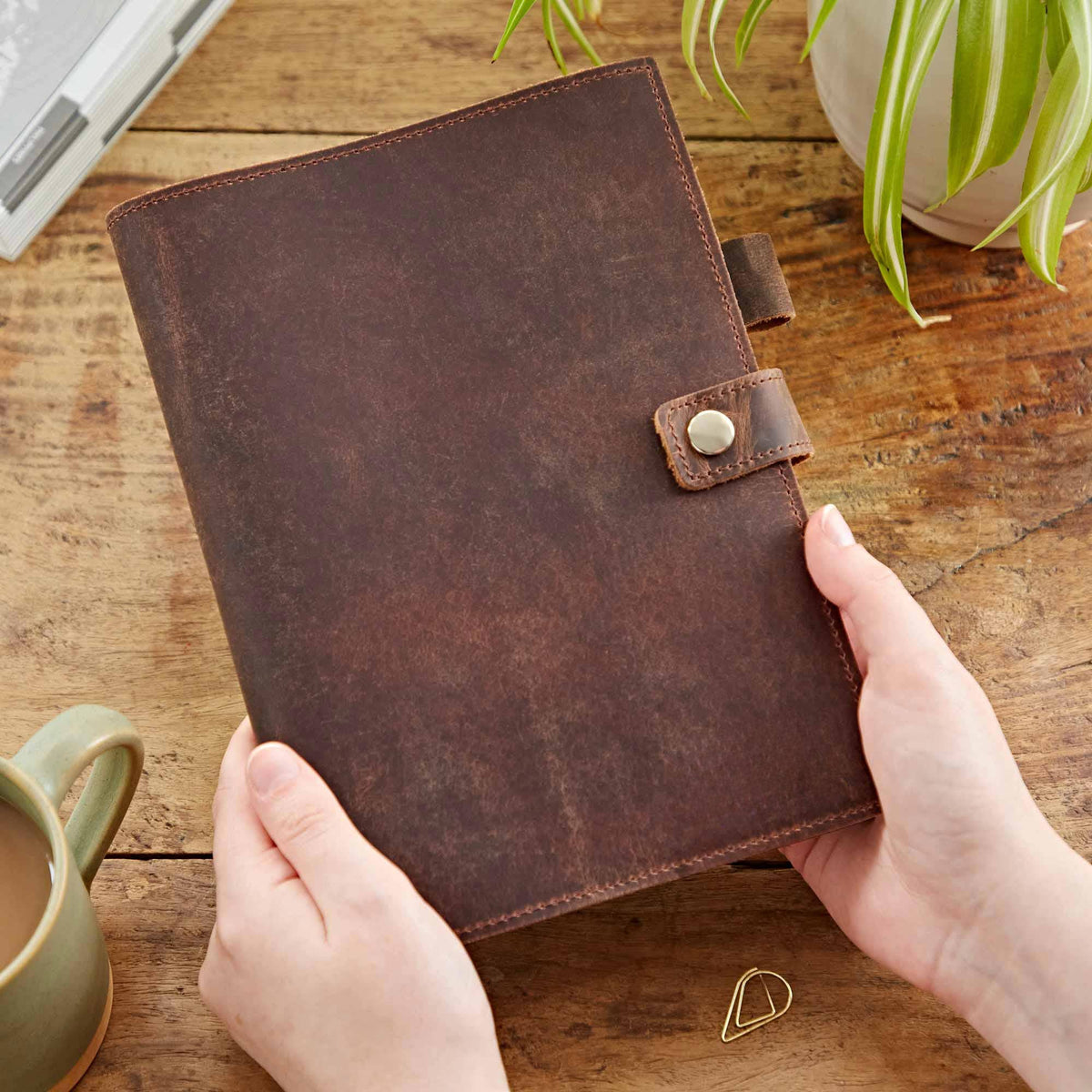 Buffalo Leather Refillable Journal