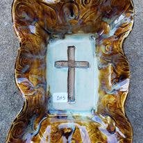 Friendship Bowl (Turquoise Cross Imbed)